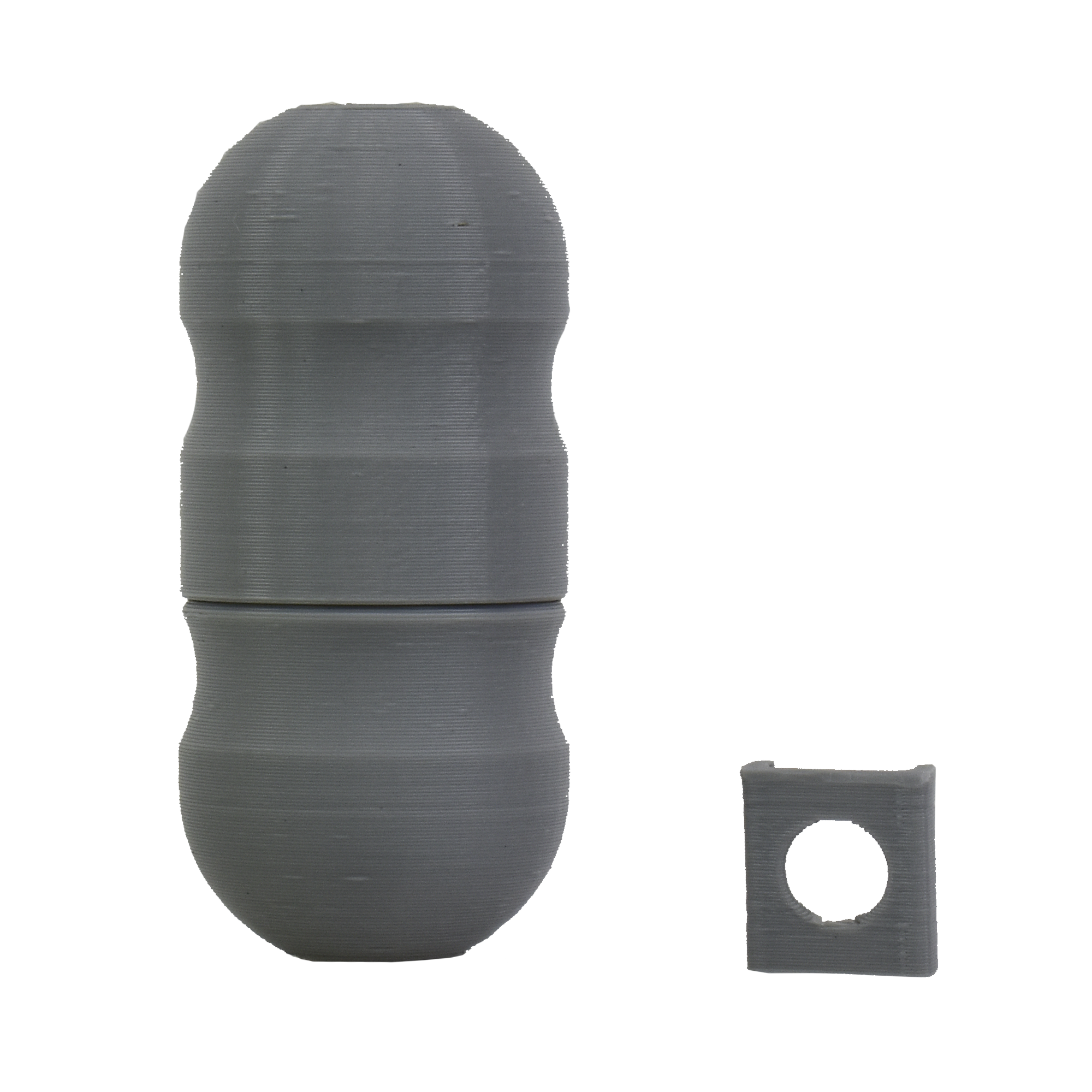 Tic STACK Toe Grey Pod