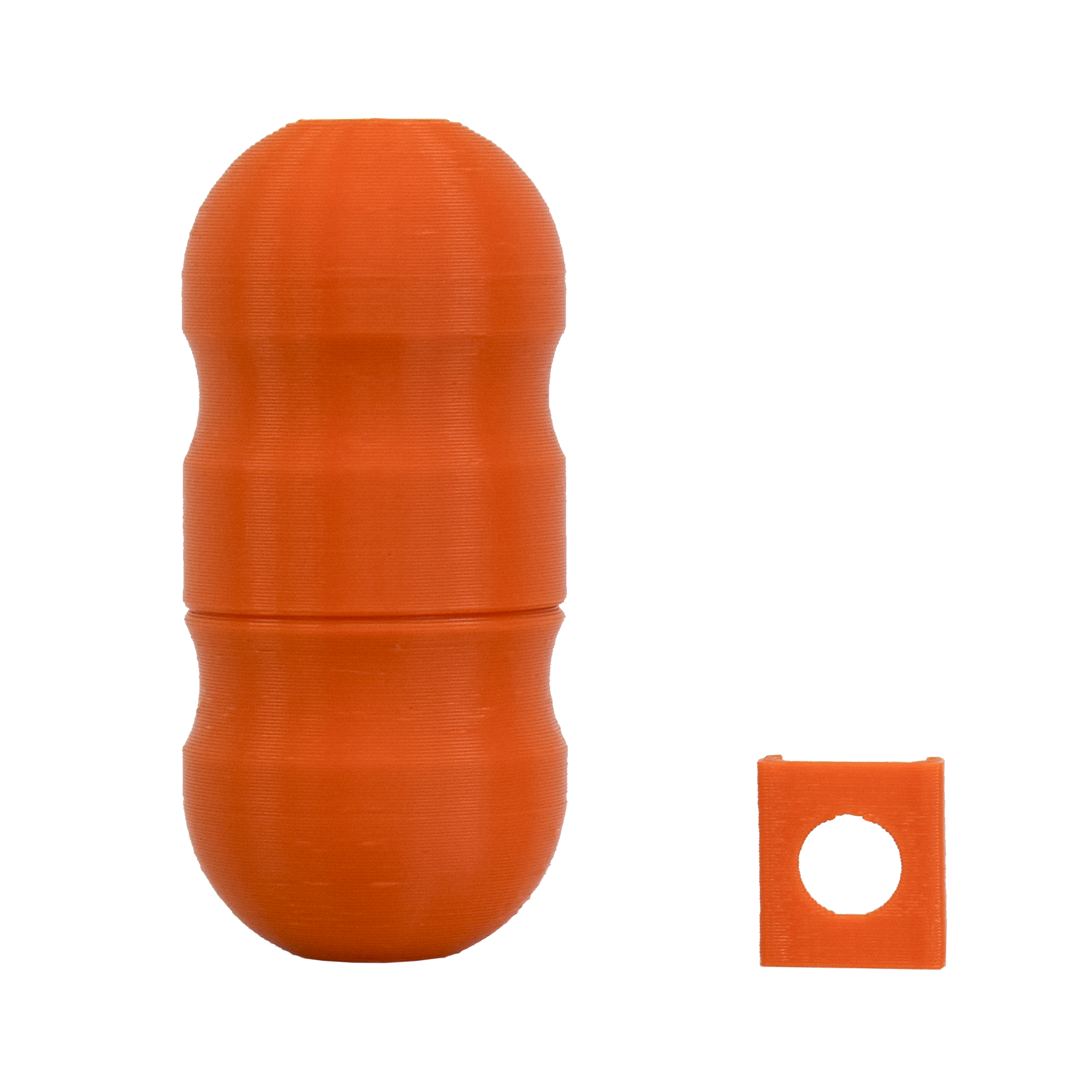 Tic STACK Toe Orange Pod