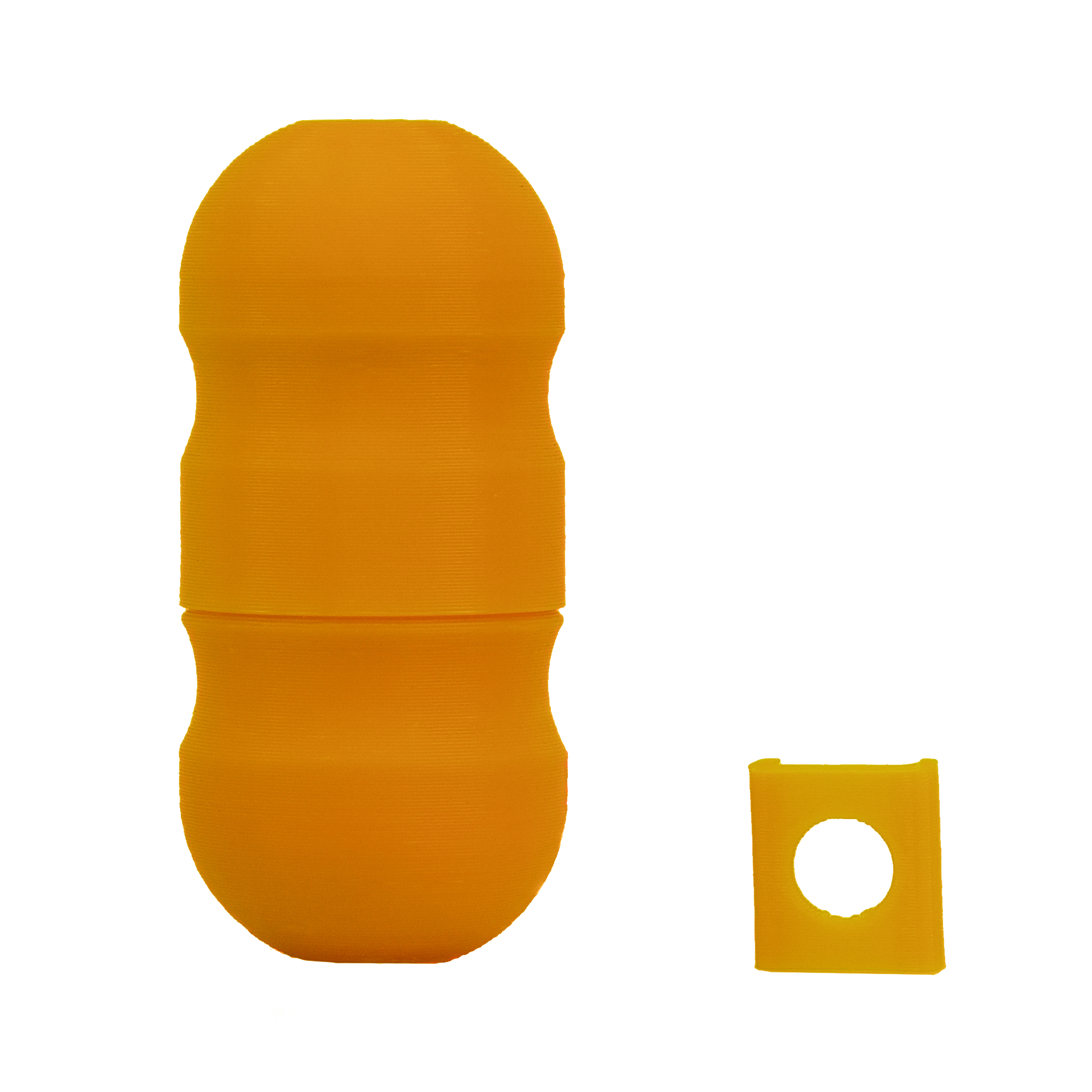 Tic STACK Toe Yellow Pod