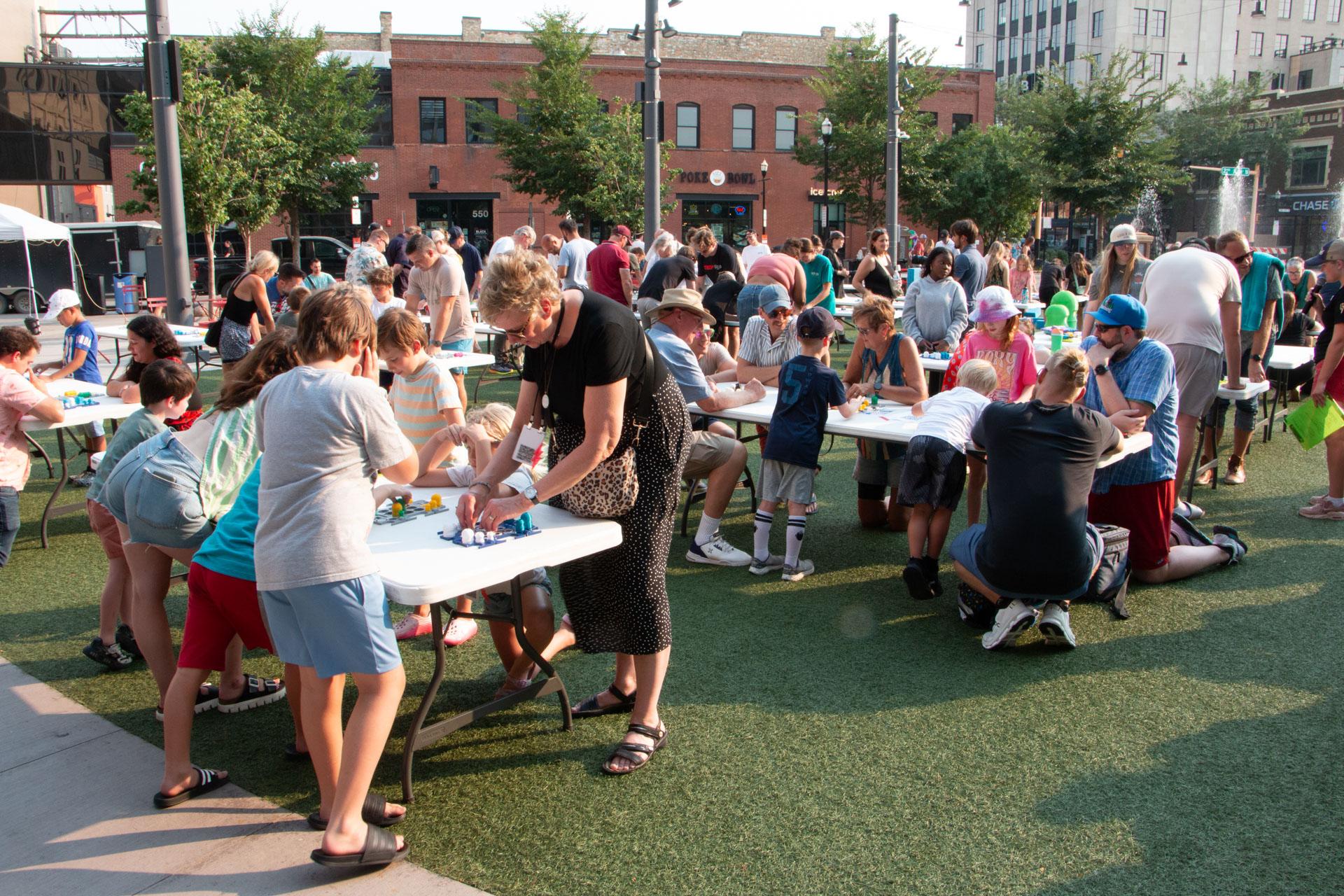 Downtown Fargo Falls Just Short of Tic-Tac-Toe World Record - but the Community Still Wins Big