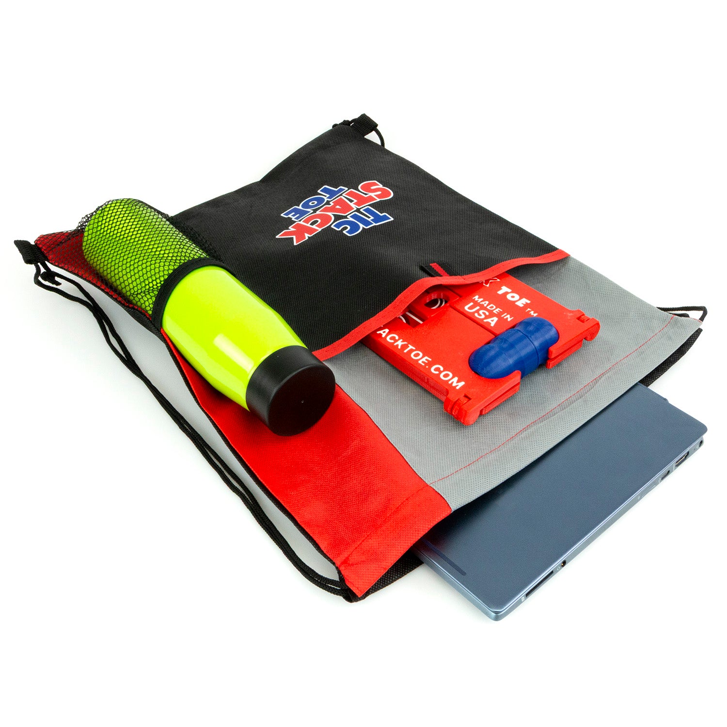Tic STACK Toe Drawstring Bag
